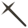 Throwing Cross FlySteel Flat Thrower Battle Cross I - FR